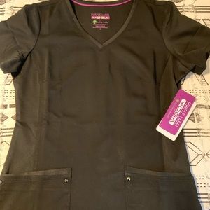 Purple Label Yoga Scrub Top